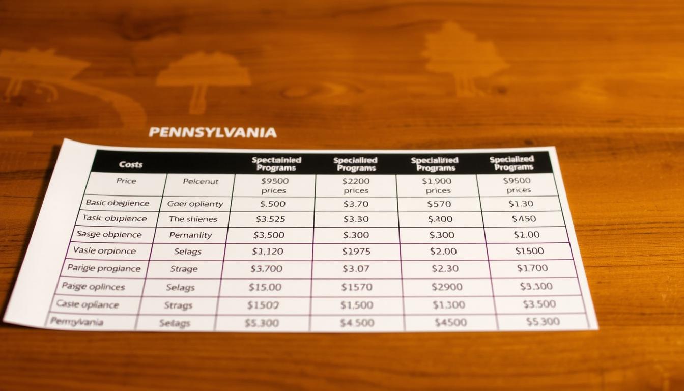 average cost of obedience training for dogs