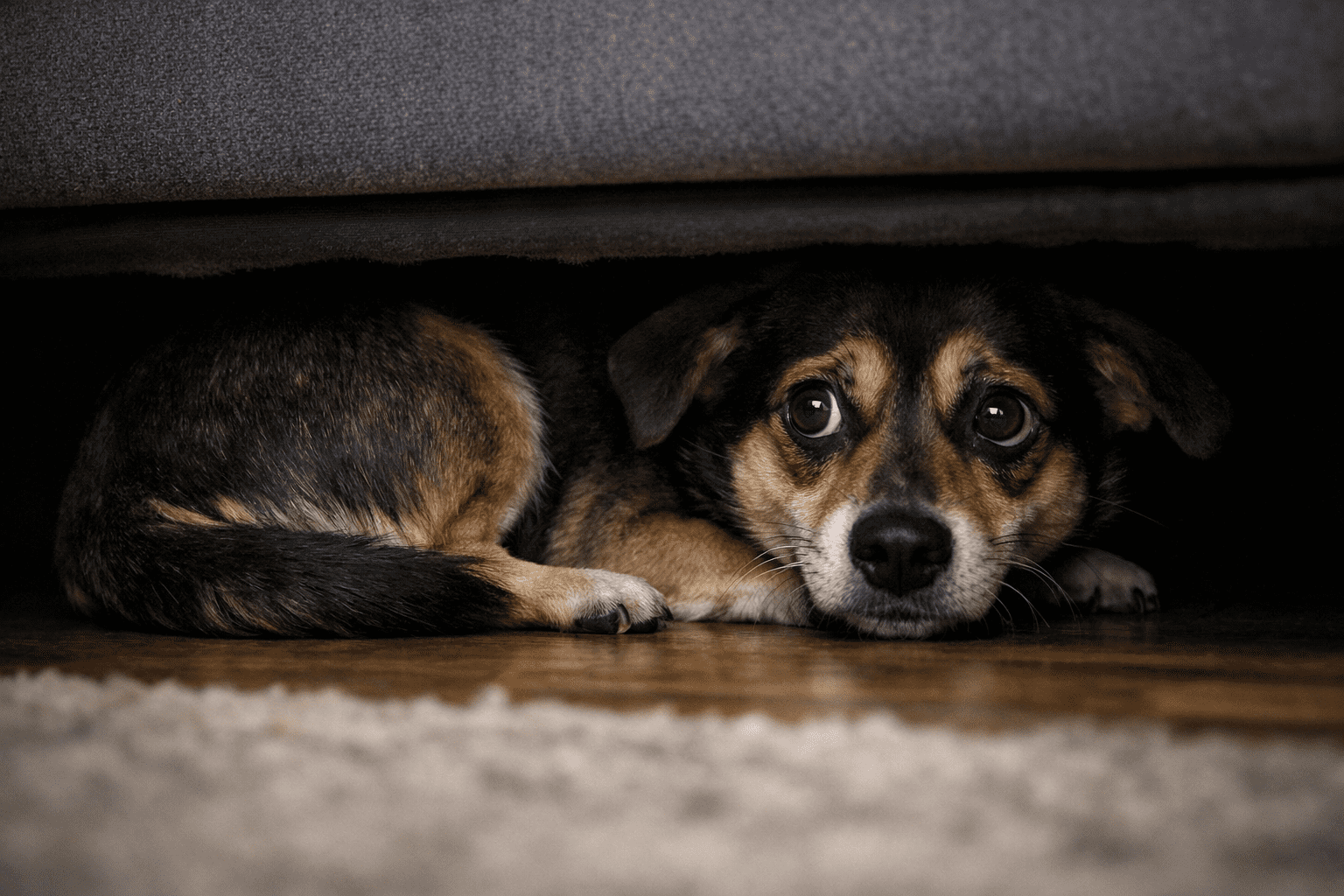 fear behaviour in dogs